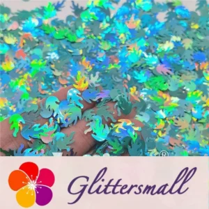 IMG_20201221_133517.webp 9mm Flame Or Fire Shaped Holographic Teal Green Glitter LB0702
