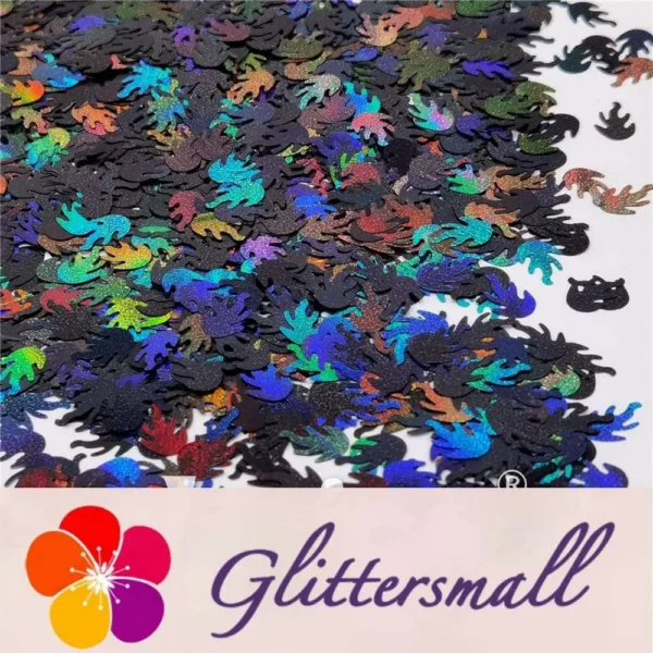 IMG_20201221_134129.webp 9mm Flame Or Fire Shaped Holographic Black Glitter LB01000