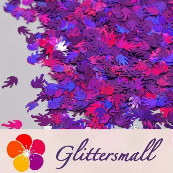 IMG_20201221_140640.webp 9mm Flame Or Fire Shaped Holographic Purple Glitter LB0800