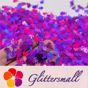 IMG_20201221_140736.webp 9mm Flame Or Fire Shaped Holographic Purple Glitter LB0800