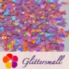 IMG_20201221_145535.webp 9mm Flame Or Fire Shaped Holographic Pink Glitter LB0901