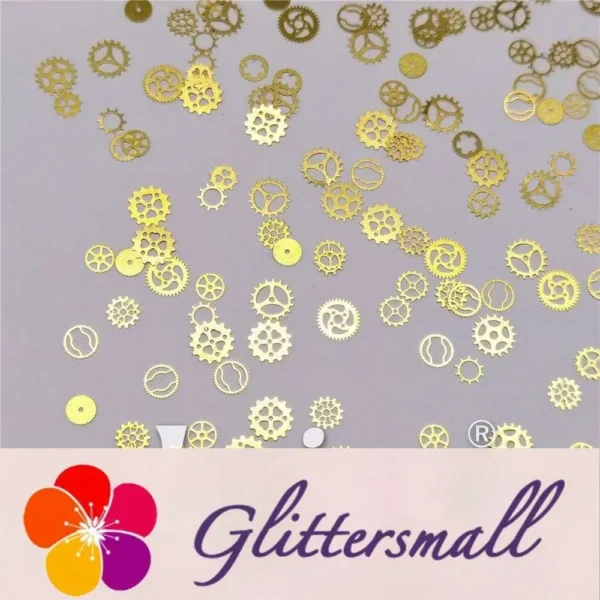 IMG_20210105_141813.webp Golden Gear Shaped Collection Mixed Metal Glitter MC207