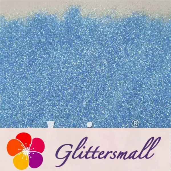0.2/0.4mm Holographic and Fluorescent Baby Blue Mixed High Brightness Glitter HL11