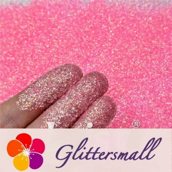 IMG_20210108_162745.webp 0.2/0.4mm Holographic and Fluorescent Pink Mixed High Brightness Glitter HL09