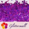 6mm Round Shaped Holographic Purple Glitter LB0800