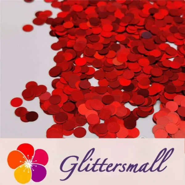 IMG_20210315_203855.webp 6mm Round Shaped Holographic Red Glitter LB0300