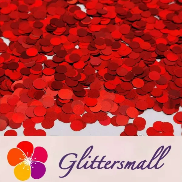 IMG_20210315_203920.webp 6mm Round Shaped Holographic Red Glitter LB0300