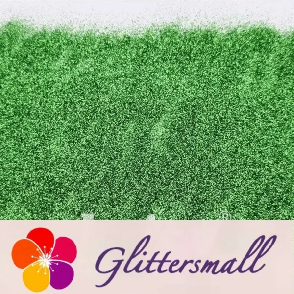 0.3mm Emerald Green Fine Glitter Pure Color B0613
