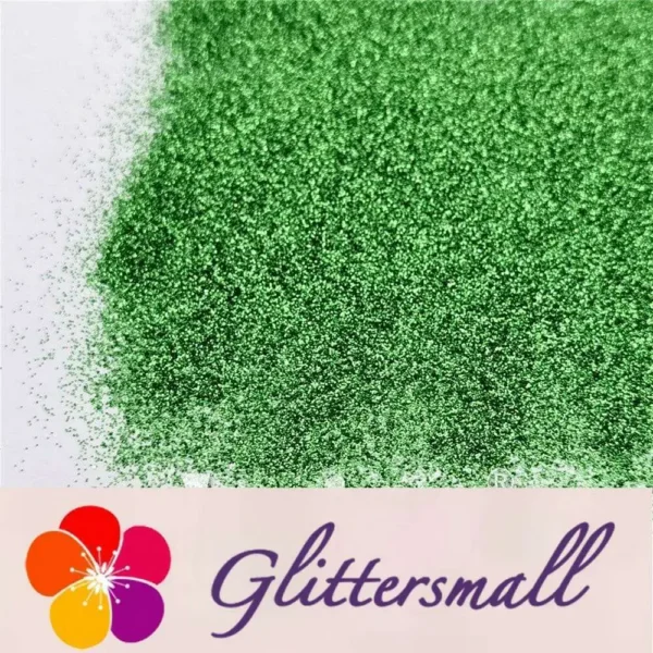 0.3mm Emerald Green Fine Glitter Pure Color B0613