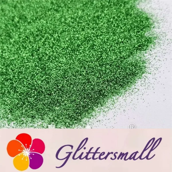 0.3mm Emerald Green Fine Glitter Pure Color B0613