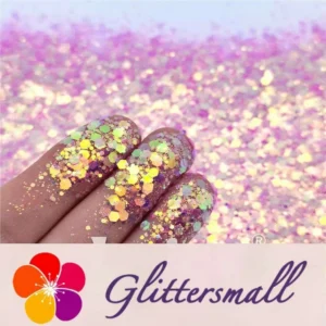 IMG_20210327_150013.webp General Mixed High Brightness Iridescent Rose Pink Glitter FC339A