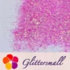 IMG_20210412_121212.webp Fluorescent Rose Pink High Brightness Iridescent Cellophane Glitter Shards (Flakes) FC339A 2x2