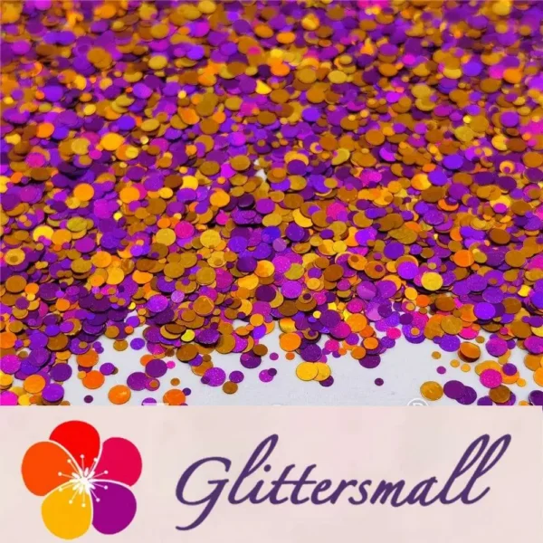 1/2/3MM Round Shaped Custom Mixed Glitter MIXR-02