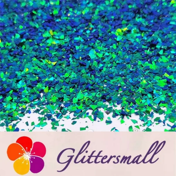 IMG_20210507_143005.webp Iridescent Phantom Green Color Shift Glitter Flakes C-BSL7888 2X2