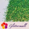 IMG_20210507_144145.webp Iridescent Phantom Golden Green Color Shift Glitter Flakes C-BSL7130 2X2