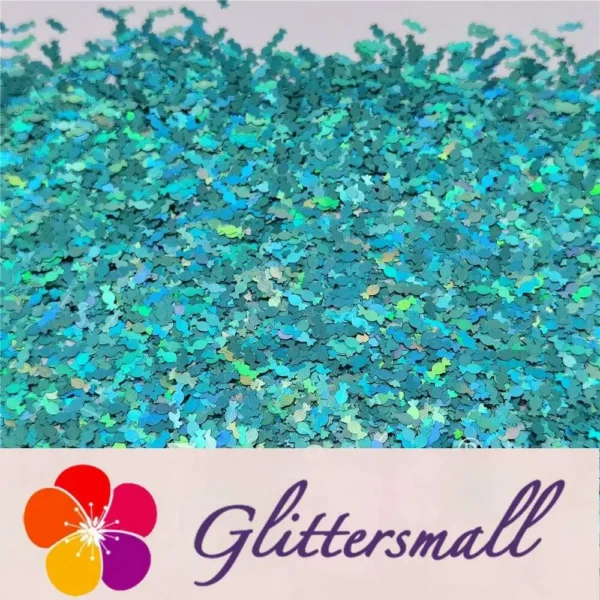 IMG_20210508_153804.webp 6mm Candy Sweet Shaped Holographic Teal Green Glitter LB0702