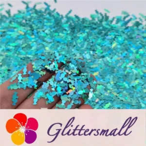 IMG_20210508_153918.webp 6mm Candy Sweet Shaped Holographic Teal Green Glitter LB0702