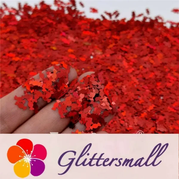 IMG_20210508_154849.webp 6mm Candy Sweet Shaped Holographic Red Glitter LB0300