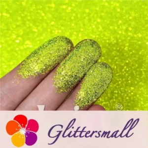 0.3mm Light Green High Brightness Glaze Glitter XC-YC012A