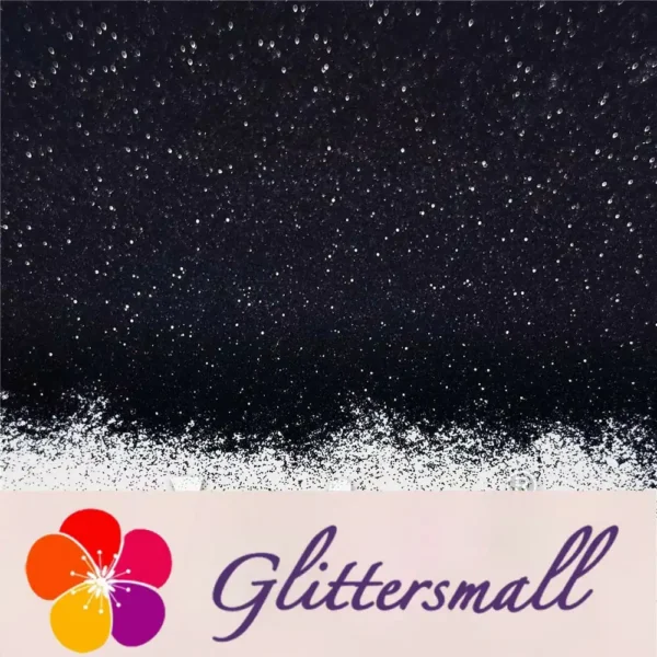 0.2mm Black Pearl Glitter Pure Color B01000A