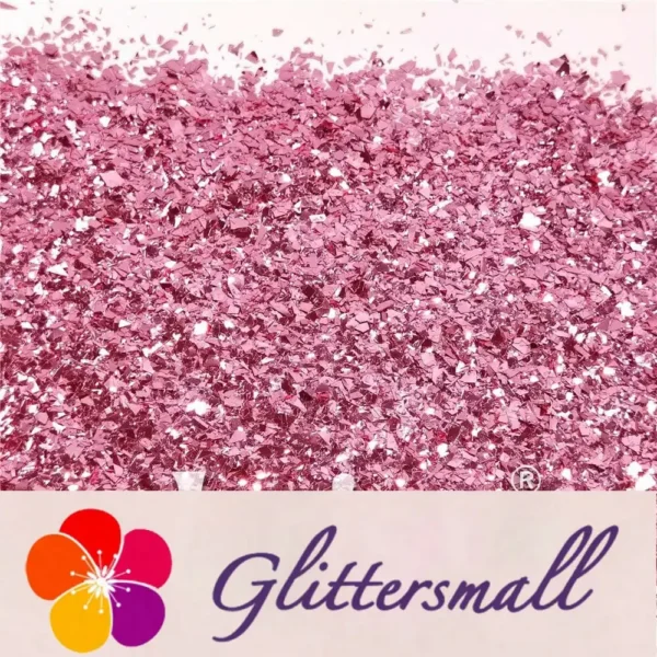 IMG_20210820_135958.webp Tender Pink Pure Color Cellophane Glitter Flakes Shards B0920 4x4