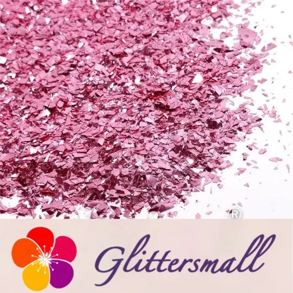 IMG_20210820_140021.webp Tender Pink Pure Color Cellophane Glitter Flakes Shards B0920 4x4