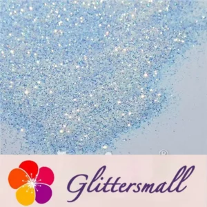 0.4mm Ice Blue and White Brightness Iridescent Glitter FC-F321