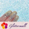 IMG_20210820_143437.webp 0.4mm Sky Blue and White Brightness Iridescent Glitter FC-F321R