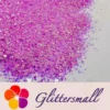IMG_20210821_110210.webp Fluorescent Rose Pink High Brightness Iridescent Cellophane Glitter Shards (Flakes) FC339A 4x4
