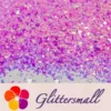 IMG_20210821_110823.webp Fluorescent Rose Pink High Brightness Iridescent Cellophane Glitter Shards (Flakes) FC339A 4x4
