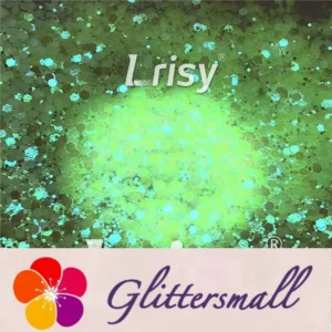 IMG_20210926_105008.webp Pink To Green Glow In The Dark Iridescent Pink Noctilucent Glitter YG003