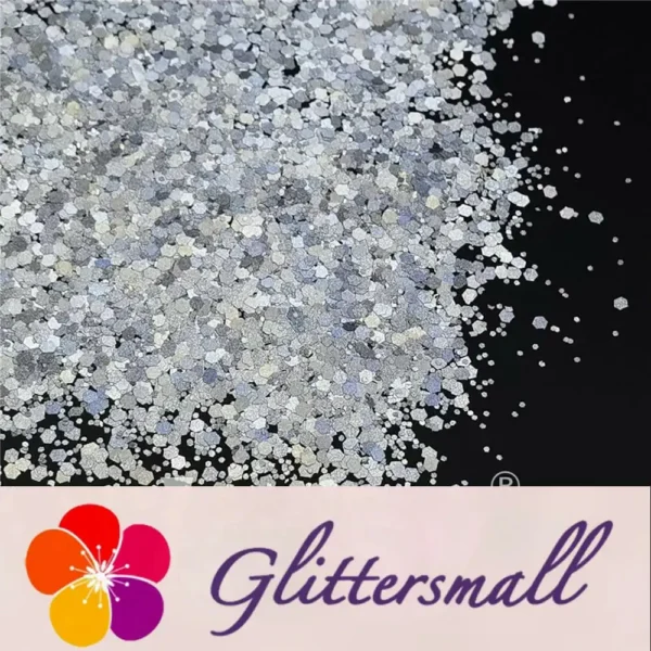 IMG_20210930_183509.webp Mixed Glow In The Dark (Reflect Light At Night) Silver To White Glitter FC-FG001