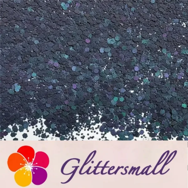 IMG_20210930_184430.webp Mixed Glow In The Dark (Reflect Light At Night) Black To Purple Glitter FC-FG1000