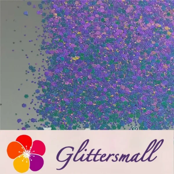 IMG_20210930_184541.webp Mixed Glow In The Dark (Reflect Light At Night) Black To Purple Glitter FC-FG1000