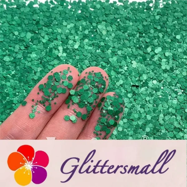 IMG_20210930_192233.webp Mixed Glow In The Dark (Reflect Light At Night) Green Glitter FC-FG600