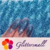 0.3mm Water Blue Glitter Pure Color B0706