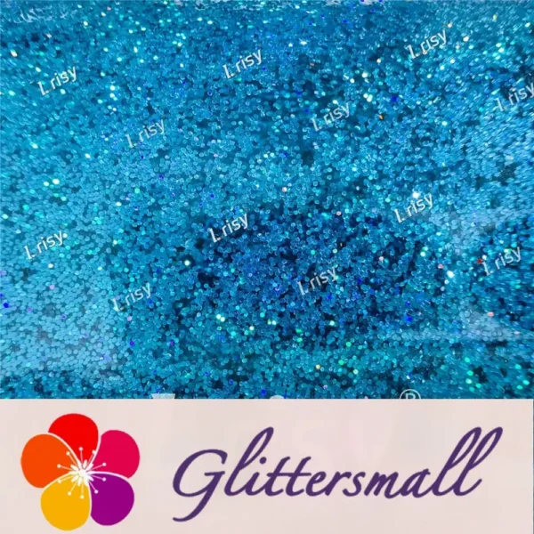 0.2mm Holographic Sky Blue Extra Fine Glitter (Ultra-thin) LB0700