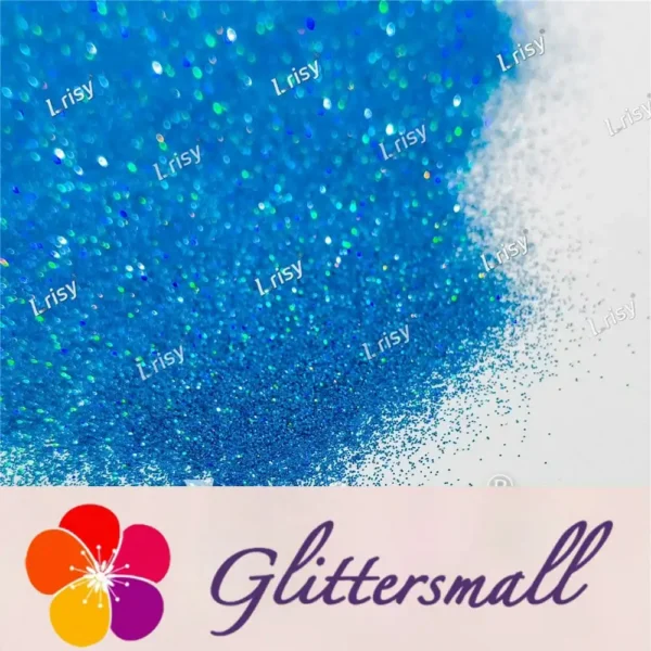 0.2mm Holographic Sky Blue Extra Fine Glitter (Ultra-thin) LB0700