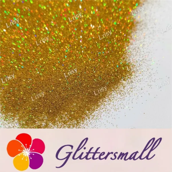 0.2mm Holographic Gold Extra Fine Glitter (Ultra-thin) LB0210