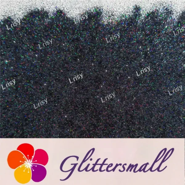 IMG_20220102_144930.webp 0.2mm Holographic Black Extra Fine Glitter (Ultra-thin) LB01000