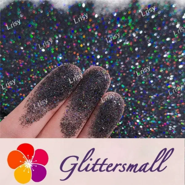 IMG_20220102_145023.webp 0.2mm Holographic Black Extra Fine Glitter (Ultra-thin) LB01000