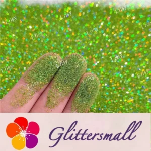 IMG_20220102_145754.webp 0.2mm Holographic Green Extra Fine Glitter (Ultra-thin) LB0601