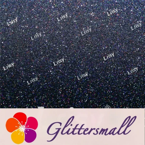 LB01000_19c60461-a17d-4932-b1e8-d6d0ca428da5.webp 0.2mm Holographic Black Extra Fine Glitter (Ultra-thin) LB01000