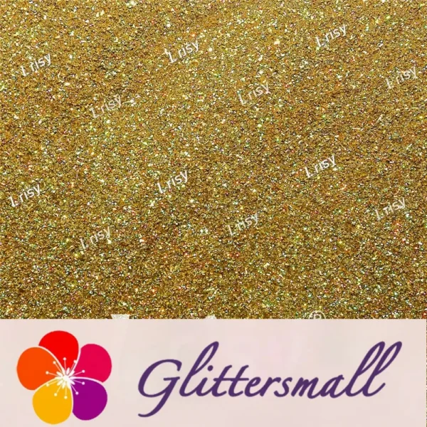 0.2mm Holographic Gold Extra Fine Glitter (Ultra-thin) LB0210