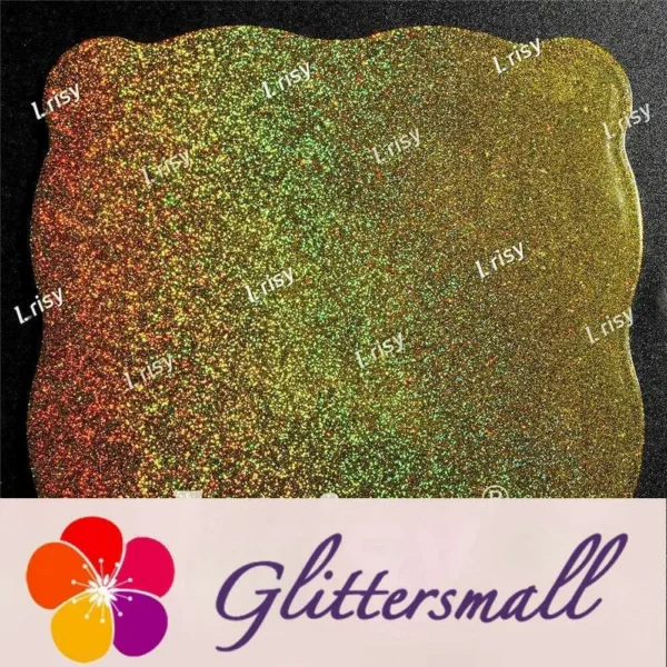 0.2mm Holographic Gold Extra Fine Glitter (Ultra-thin) LB0210