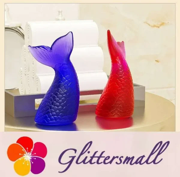 O1CN01I0a7Pi1NT6Vih4WgI__3834141570-0-cib.webp Fish Tail Shaped Silicone Resin Mold M-DGLY-YWB001