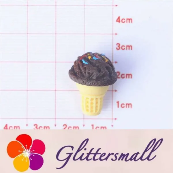 Ice Cream Playfood Resin Slime Charms Cabochons Ornament DIY Crafts 08