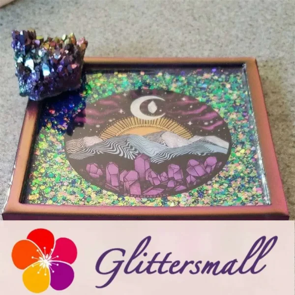 General Mixed Iridescent Phantom Purple Glitter C-BSL010