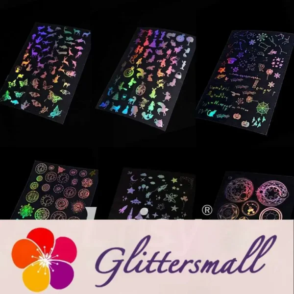e00789dde9adab6da851e2f2d17c24b8_b3c101a2-a1ed-45e5-9ca4-eeb2dbd85e31.webp GlittersMall (6 Pcs) Resin Supplies Set Resin Stickers